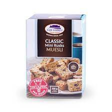 CAPE COOKIES CLASSIC MINI RUSK MUESLI 200G – Hyperama - South African ...