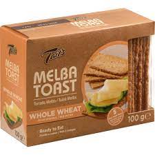 TAIT S WHOLE WHEAT MELBA TOAST 100G