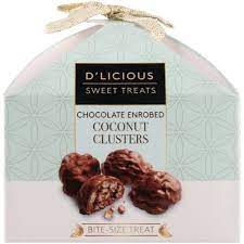 D'LICIOUS CHOCOLATES COCONUT CLUSTER 120G