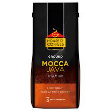 Java Mocca HOUSE OF COFFEES GROUND MOCCA JAVA 250G – Hyperama - South African Shop ...