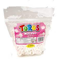 TOROS MALLOWS PINK & WHITE MINI S 250G