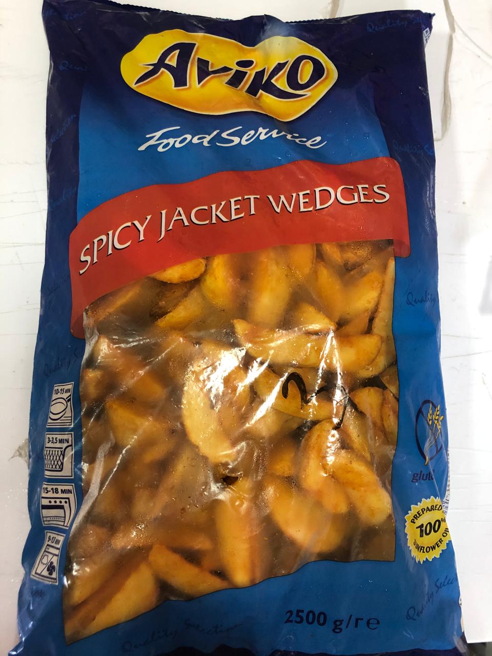 FF - Aviko Spicy Jacket Wedges 2500g 1s packet