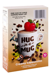 HUG IN A MUG CREAMY CAPPUCCINO 240G PER BOX (10s)