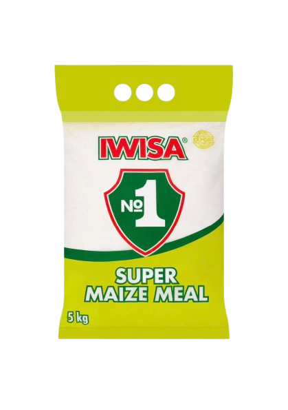 IWISA MAIZE MEAL 5KG PLASTIC POLY BAG