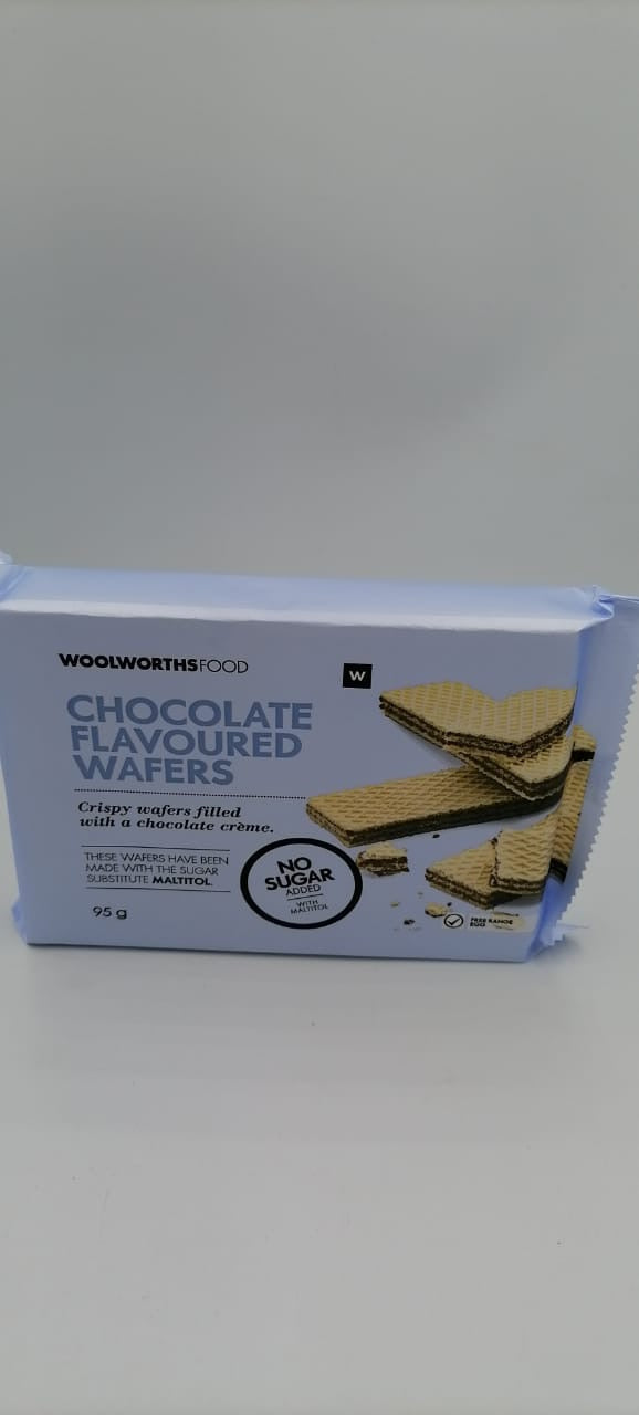 WOOLWORTHS WAFER CHOCOLATE NS