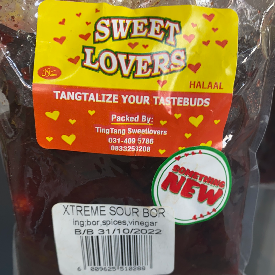 SWEET LOVER XTREME SOUR BOR
