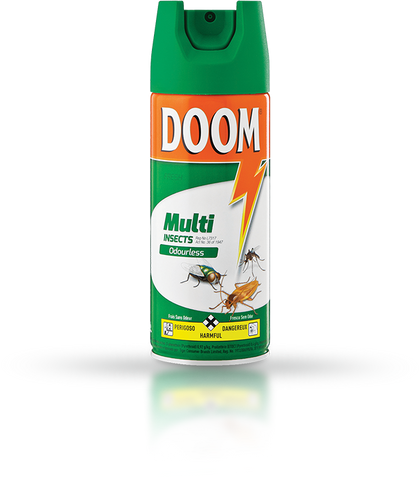 DOOM MULTI INSECTS ODOURLESS 300ML