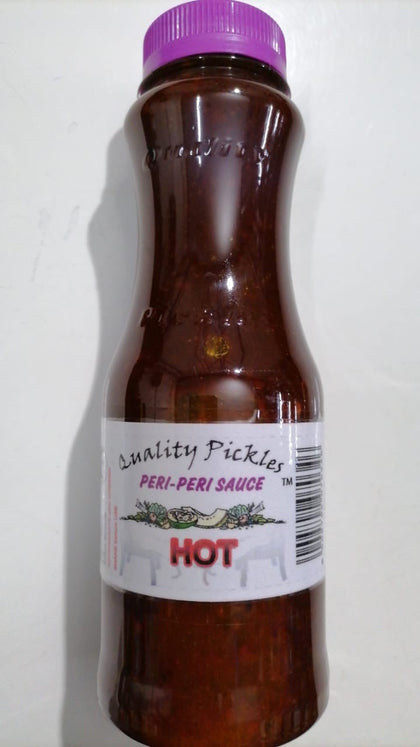 QUALITY PICKLES PERI PERI HOT SAUCE 350ML