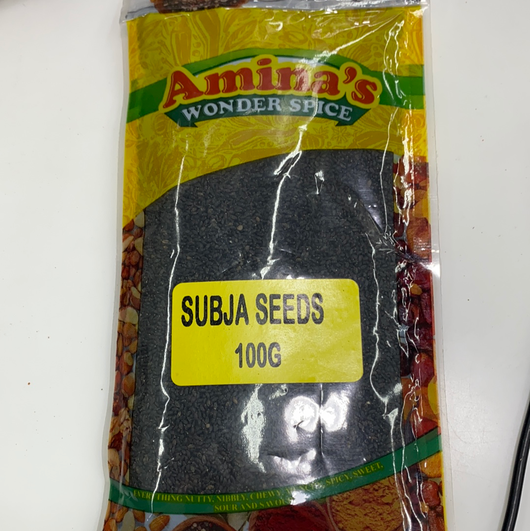 Subaa Rao Seeds AMINA S- DRY SUBJA SEEDS 100G – Hyperama - South African Shop In UAE