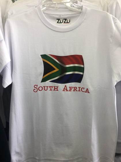 Mens T-shirt - White - FLAG