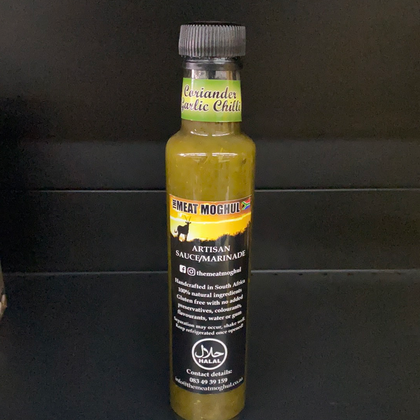 MEAT MOGHUL CORIANDER GARLIC CHILLI SAUCE 300G