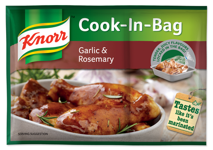 KNORR COOK-IN -BAG GARLIC & ROSEMAY FLAV 8.75G