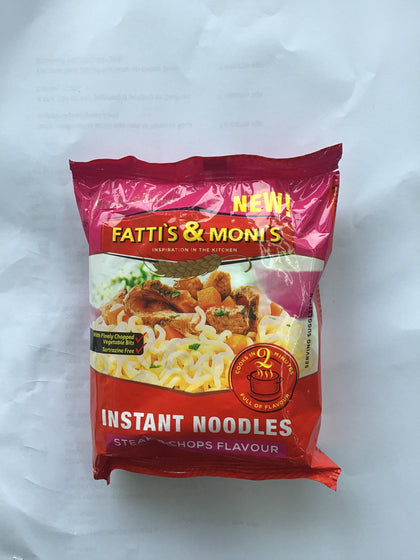 FATTIS AND MONNIS INSTANT NOODLES STEAK AND CHOPS