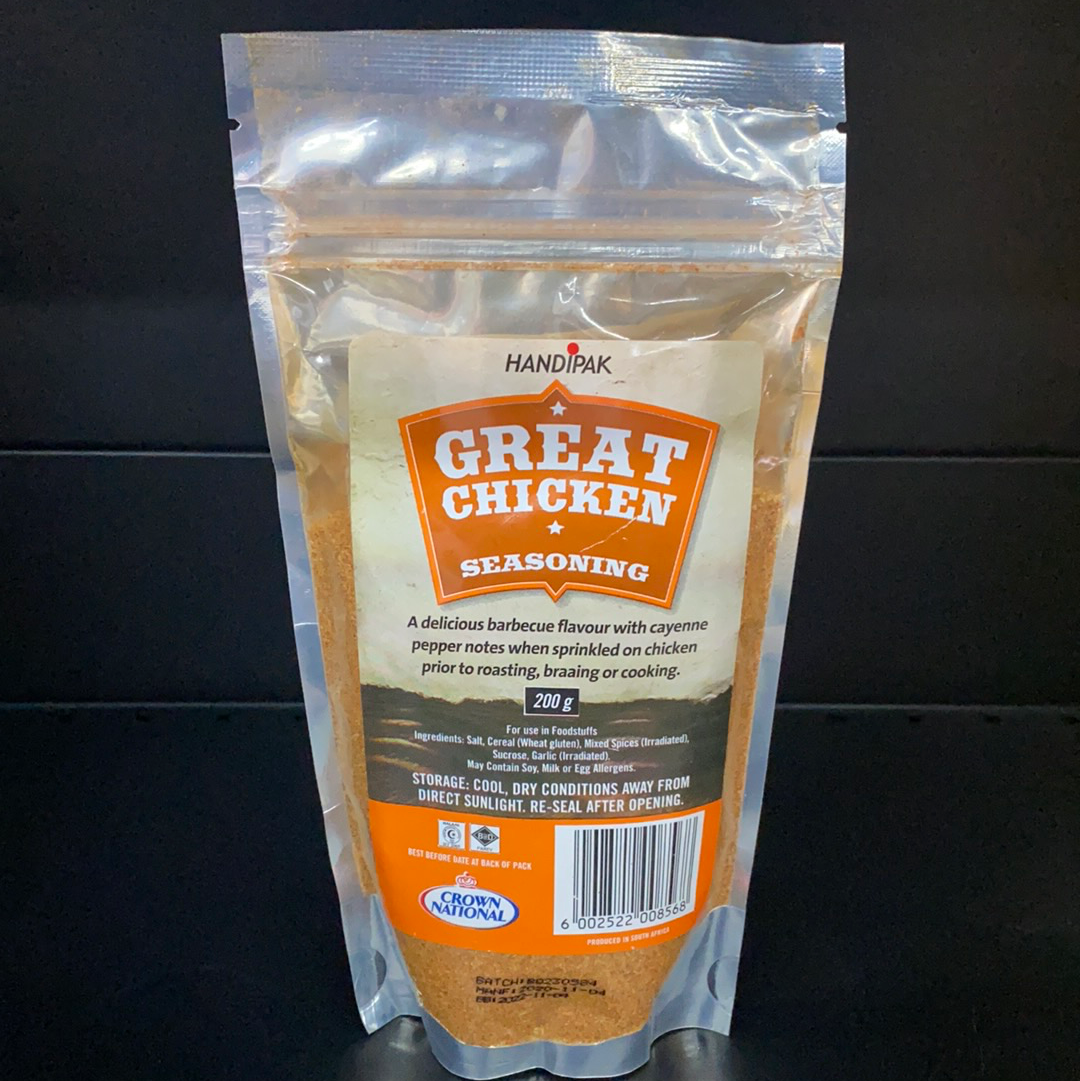 CROWN NATIONAL GREAT CHICKEN SPICE 200G – Hyperama - South African Shop ...