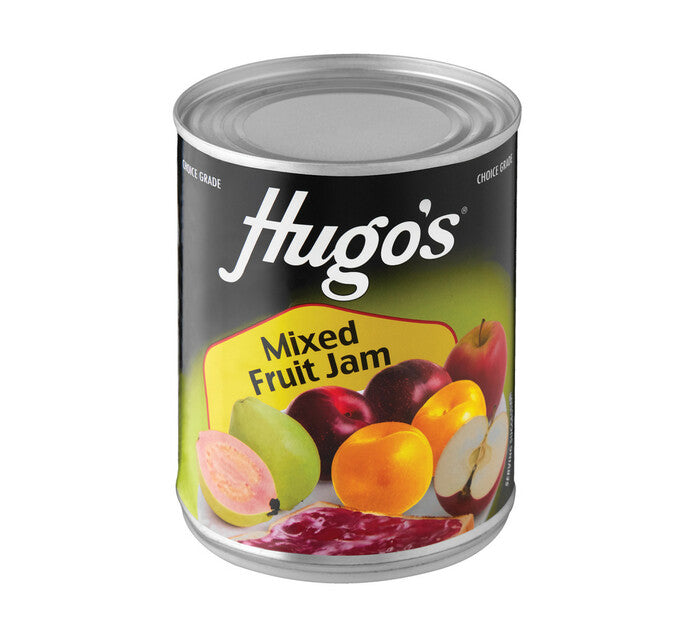 HUGO'S SMOOTH MIXED FRUIT JAM 450G