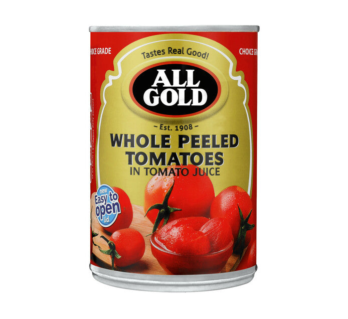 ALL GOLD WHOLE PEELED TOMATOES 410G