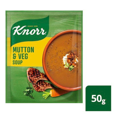 KNORR MUTTON & VEG SOUP 50g